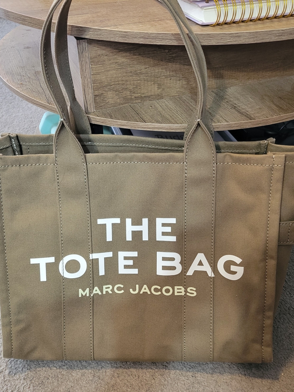 Marc Jacobs The Tote Bag in Olive Brown